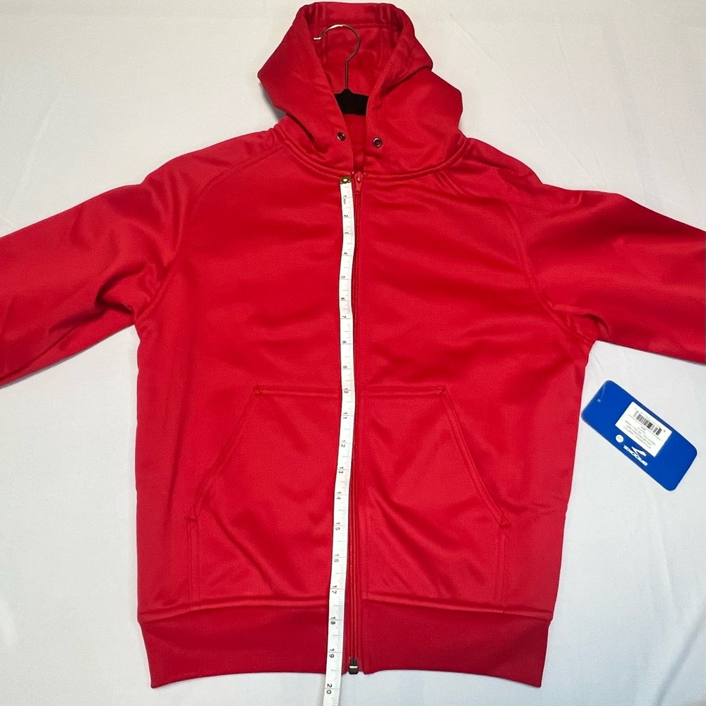 🍁SOLD🍁 BROOKS| YOUTH HOODY | M/M | YOUTH FULL ZIP POLY HOOP - Picture 6 of 8